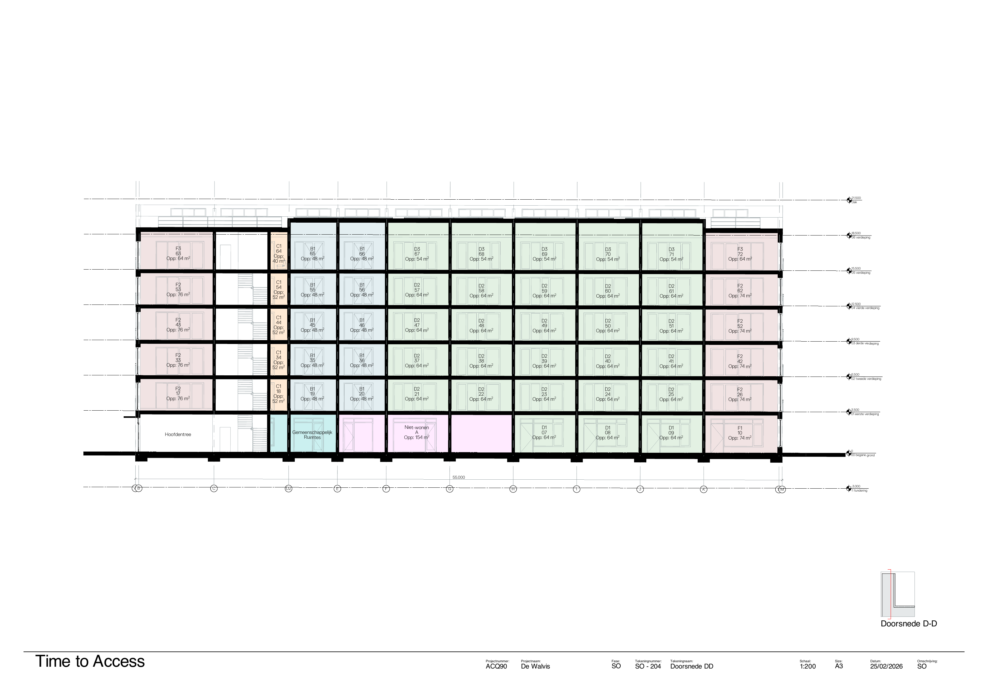 Doorsnede gebouw — SO