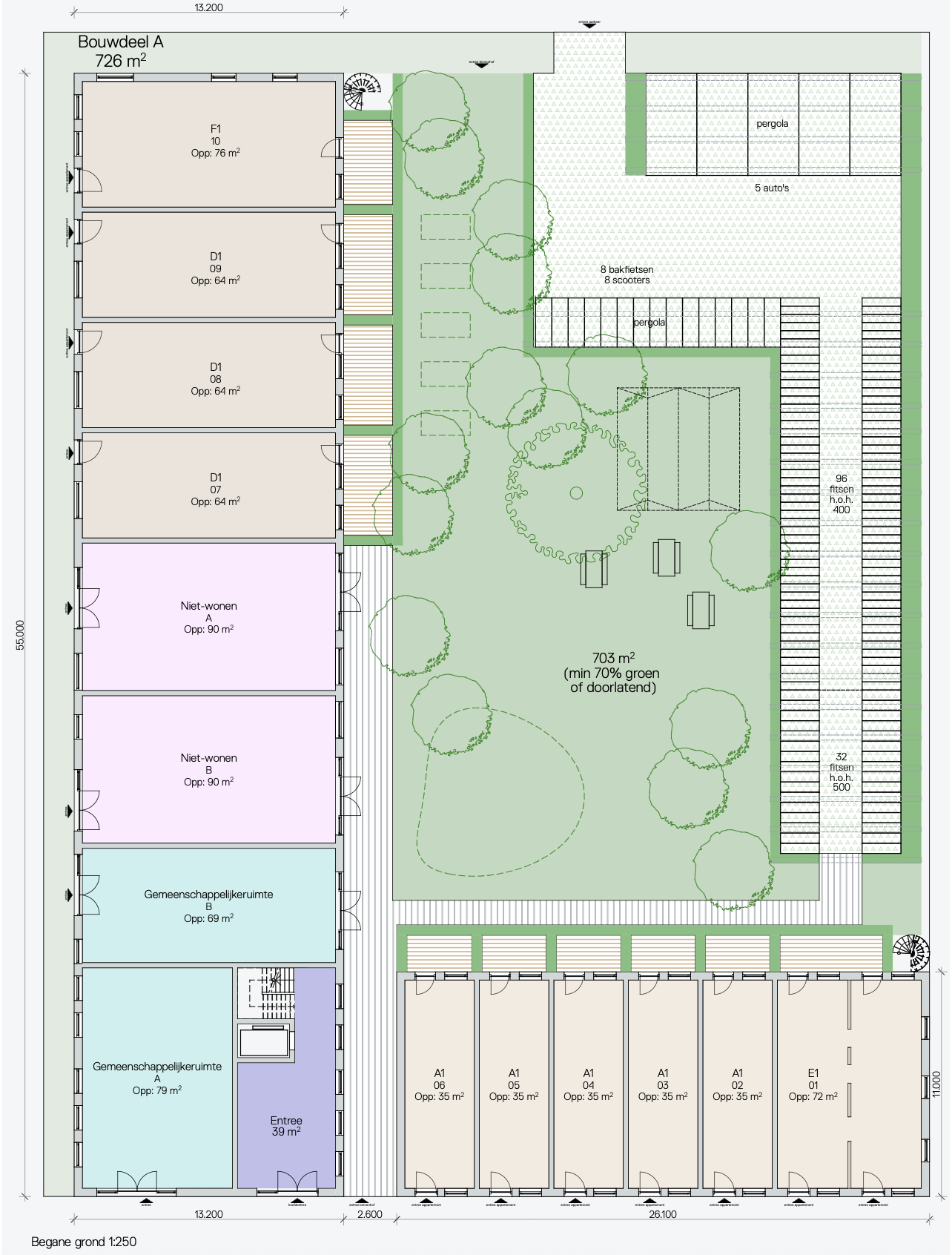 Plattegrond begane grond
