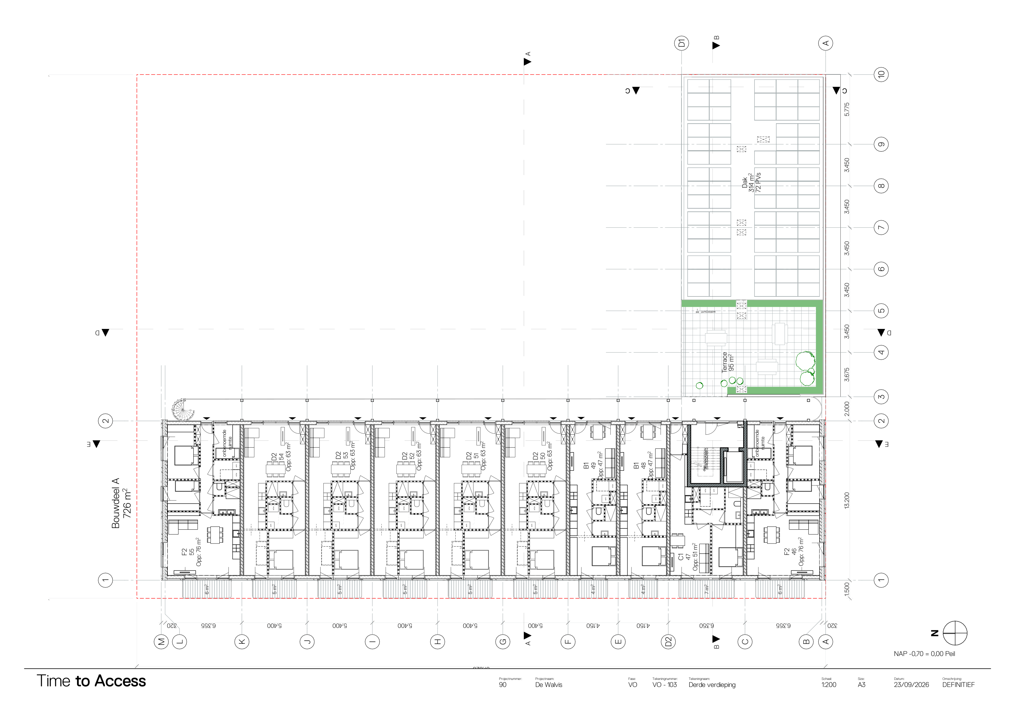 Plattegrond derde verdieping — definitief VO (VO-103)